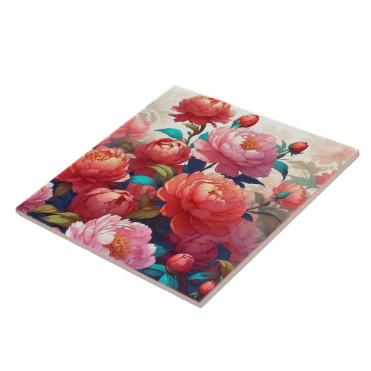 Keramische tegel tegeltje (Zijkant)