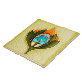 Keramische tegel tegeltje (Zijkant)