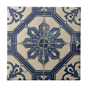 Keramische Tegel - Traditionele Portugese Azulejo Tegeltje