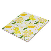 Keramische Tegel/Trivet-citroenen Keramische Tegel