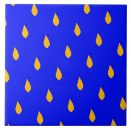 Keramische Tegel van boomvruchten Tegeltje