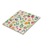 Keramische Tegel van gemengd fruit Tegeltje (Zijkant)