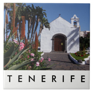 Keramische tegel van Tenerife Tegeltje