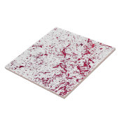 Keramische Tegel - Verplette verf Tegeltje (Zijkant)