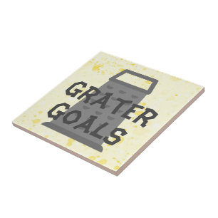 Keramische Tegel voor de Grater Goals Tegeltje