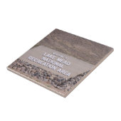 Keramische Tegel voor Meade Recreational Area Sign Tegeltje (Zijkant)