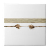 Keramische Tegel Witte Rope Natural Tegeltje (Voorkant)