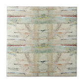 Keramische Tegel Witte Vintage Tegeltje (Voorkant)