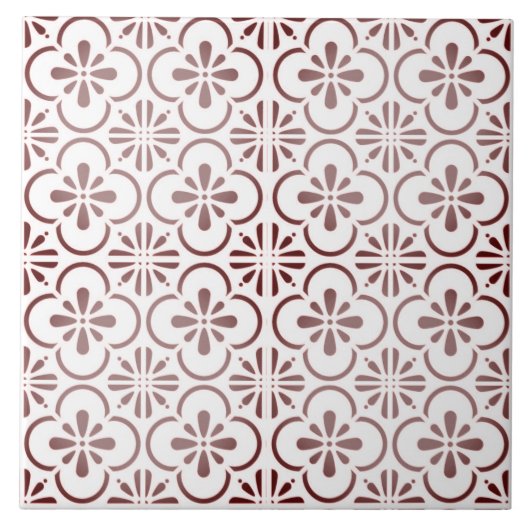 Keramische Tegels - Art Nouveau Reproduction Tegeltje (Voorkant)