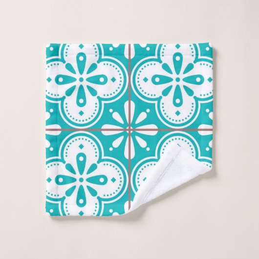 Keramische tegels bad handdoek (Wasdoekje)