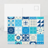 Keramische tegels briefkaart (Voorkant / Achterkant)