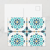 Keramische tegels briefkaart (Voorkant / Achterkant)