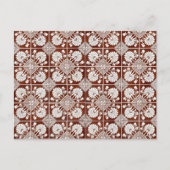 Keramische tegels briefkaart (Voorkant)