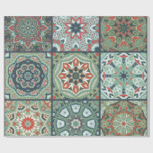 Keramische tegels cadeaupapier (Vlak)