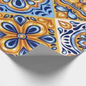 Keramische tegels cadeaupapier (Hoek)