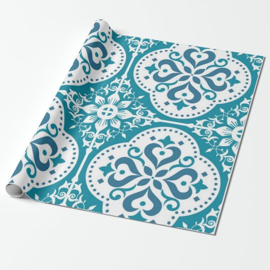 Keramische tegels cadeaupapier (Uitgerold)