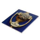 Keramische tegels Deurknop Engeland Tegeltje (Zijkant)