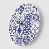 Keramische tegels grote klok (Hoek)
