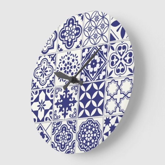 Keramische tegels grote klok (Hoek)