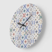 Keramische tegels grote klok (Hoek)