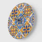 Keramische tegels grote klok (Hoek)