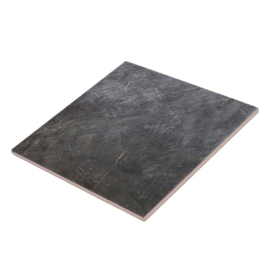 Keramische tegels - Industrieel grijs metaal Moder Tegeltje (Zijkant)