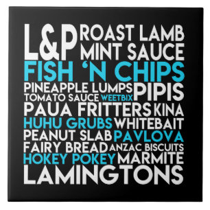 Keramische Tegels Kiwiana Wand Kunst Tegeltje