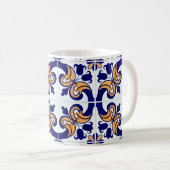 Keramische tegels koffiemok (Voorkant rechts)