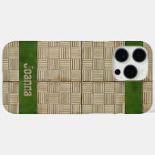 Keramische tegels Mediterrane Patroon, elke naam Case-Mate iPhone Case (Achterkant (horizontaal))