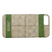 Keramische tegels Mediterrane Patroon, elke naam Case-Mate iPhone Case (Achterkant (Horizontaal))