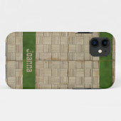 Keramische tegels Mediterrane Patroon, elke naam Case-Mate iPhone Case (Achterkant (horizontaal))