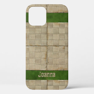 Keramische tegels Mediterrane Patroon, elke naam iPhone 12 Hoesje
