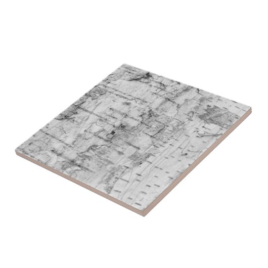 Keramische tegels met baarmoederschors tegeltje (Zijkant)