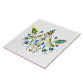 Keramische tegels met poolmolen tegeltje (Zijkant)