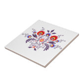 Keramische tegels met poolmolen tegeltje (Zijkant)