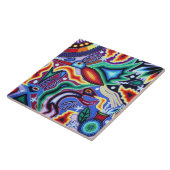 Keramische tegels - Mexicaanse Wildlife Art Tegeltje (Zijkant)