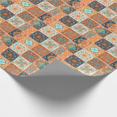 Keramische tegels ornamenten: abstract patroon. cadeaupapier (Hoek)