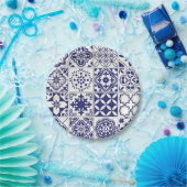 Keramische tegels papieren bordje (Feest)