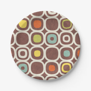 Keramische tegels papieren bordje