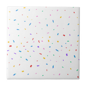 Keramische Tegels Pastelkleuren Confetti Tegeltje