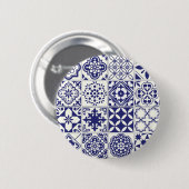 Keramische tegels patroon ronde button 5,7 cm (Voorkant /achterkant)