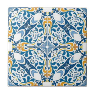 Keramische Tegels - Portugese Blauw Tegeltje