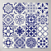 Keramische tegels poster (Voorkant)