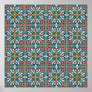 Keramische tegels poster