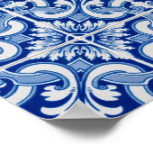 Keramische tegels poster (Hoek)