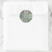 Keramische tegels ronde sticker (Tas)