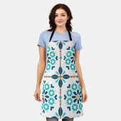 Keramische tegels schort (Gedragen)