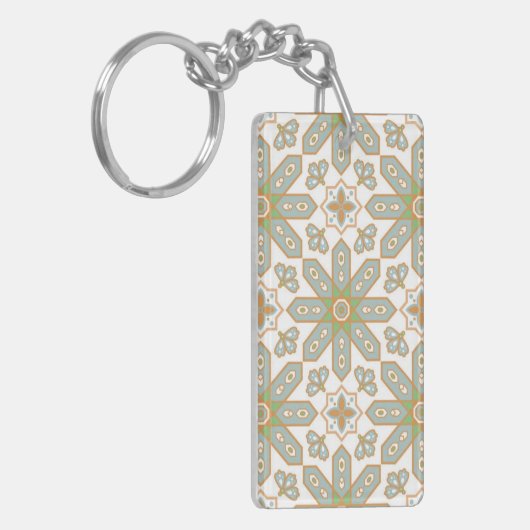 Keramische tegels sleutelhanger (Voorkant Links)