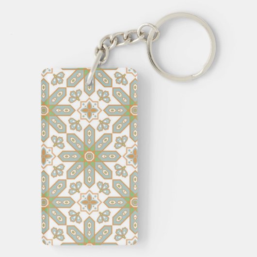 Keramische tegels sleutelhanger (achterkant)