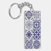 Keramische tegels sleutelhanger (Voorkant Links)